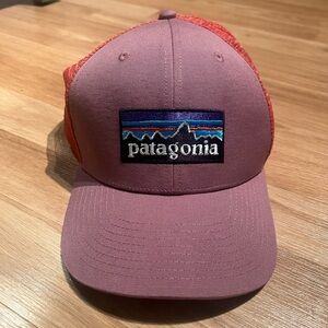 Patagonia Pink and Red Cap